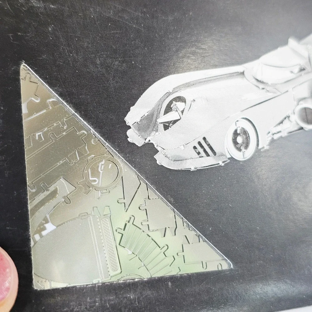 Metal Earth Steel Model Kit Batmobile Iron Man Marvel‎ DC 3D DIY Puzzle Lot of 2